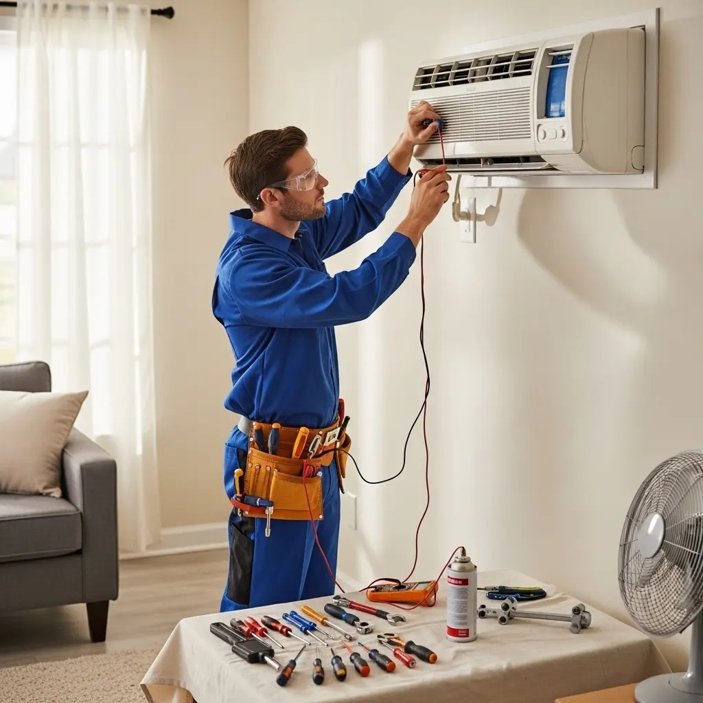 Kızılcahamam Tcl Tcl klima gaz dolumu ve bakım – Enerji verimliliği artırıldı. - Teknik servis örneği